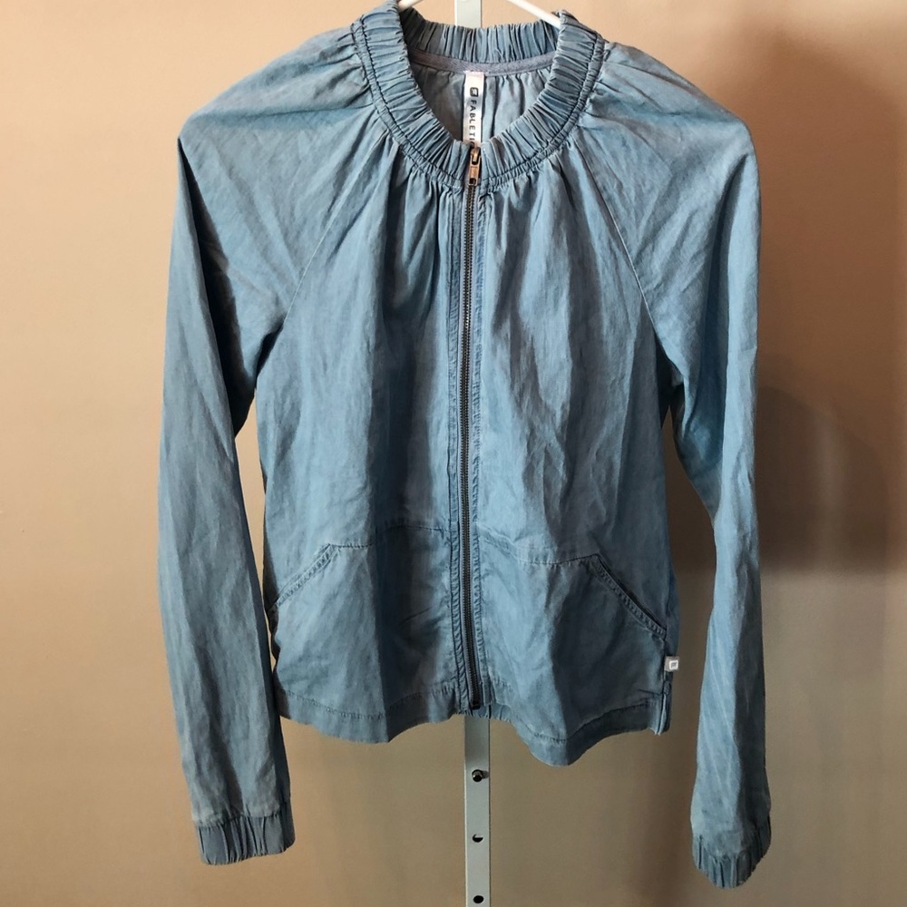 Fabletics Lightweight Chambray Jacket (S) - image 1